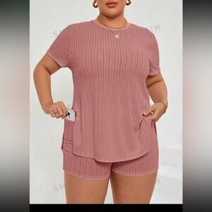 2 piece short set